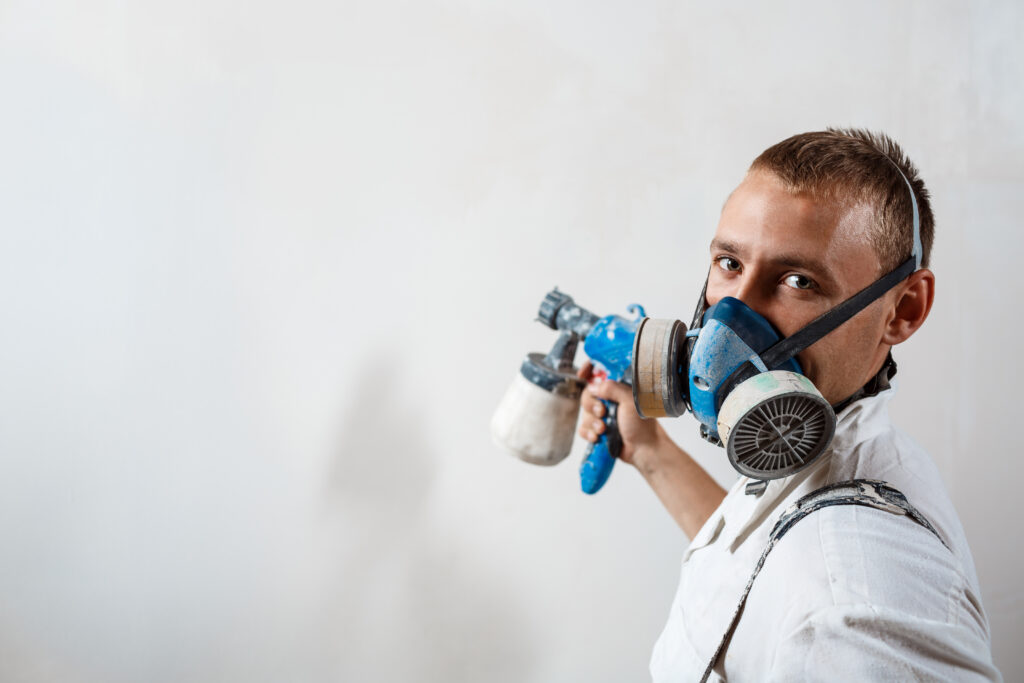 eliminar el olor a pintura en una obra